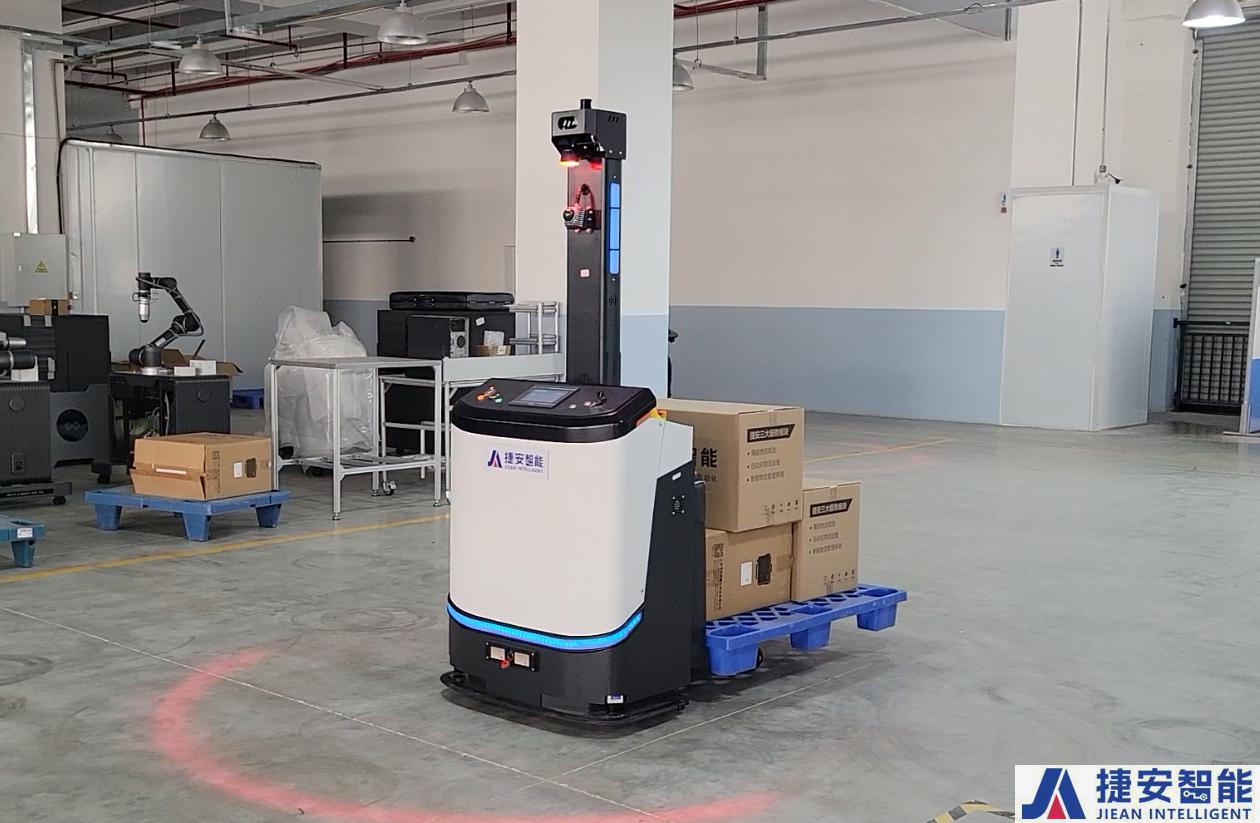 Intelligent translation forklift AGV - A certain printing consumables Co., Ltd